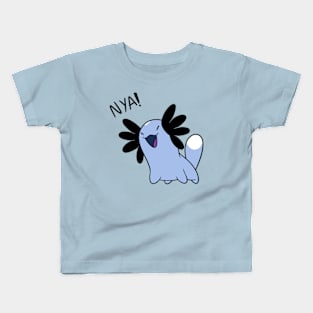 Meowing Axolotl Kids T-Shirt